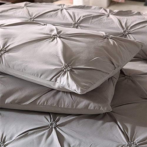 Feelyou King Duvet Cover Set with 2 Pillow Shams 1
