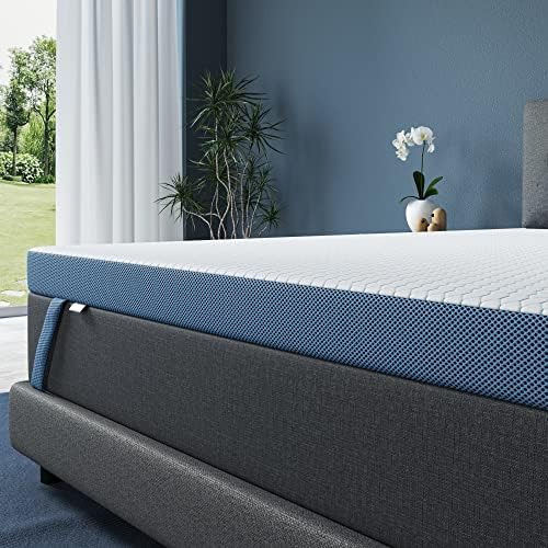 BedStory 3 Inch Firm Mattress Topper Queen Size 1