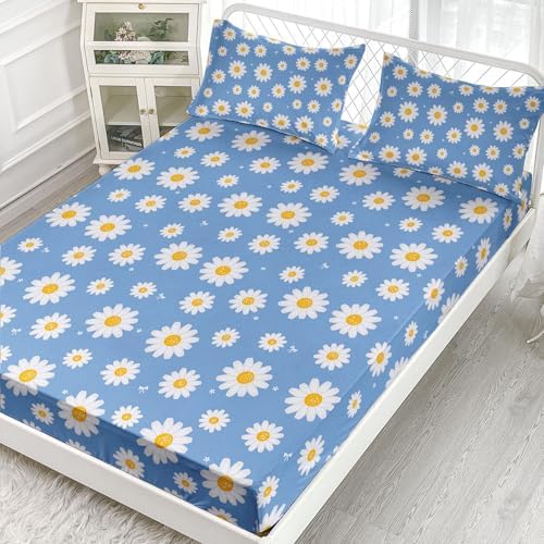 Smell Sunshine Kids Daisy Sheet Set 4Pcs Twin