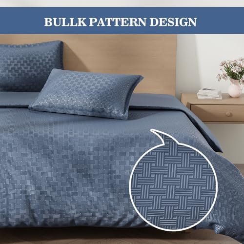 PAJEO King Size Duvet Cover Set 3 Pieces