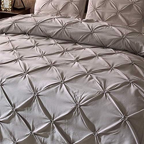 Feelyou King Duvet Cover Set with 2 Pillow Shams 1