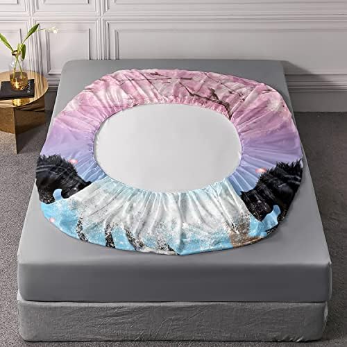 Kids Horse Sheet Set with 3D Wild Animal Bedding