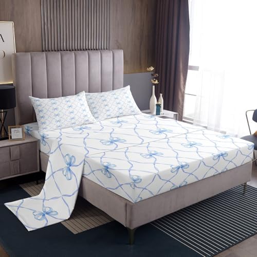 Erosebridal Bowknot Sheet Set for Kids