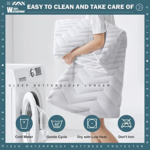 UNILIBRA Queen Waterproof Mattress Protector Quilted