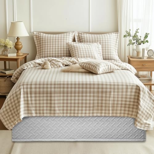 ZABER Box Spring Cover King Size with 16-Inch Drop 1