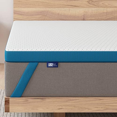BedStory 3 Inch Firm Mattress Topper Queen Size 1
