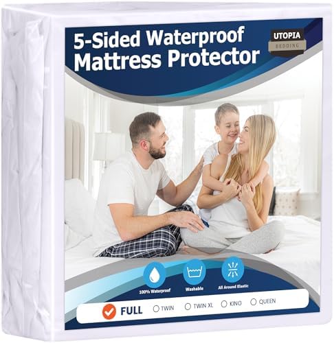 Utopia Bedding Waterproof Full Size Mattress Protector