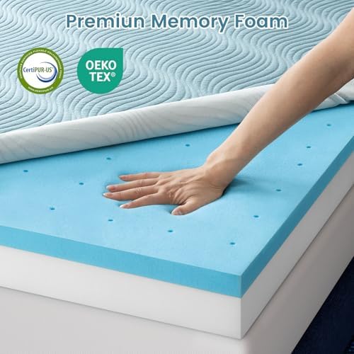UniPon 3 Inch Firm Cooling Mattress Topper Twin Size