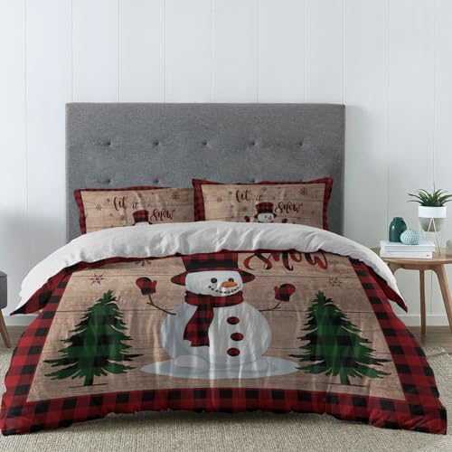 LooPoP Christmas Comforter Set California King Size 1