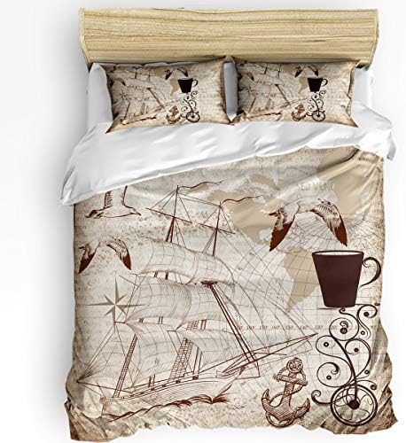 LooPoP California King Duvet Cover Set with Octopus Tentacles Design