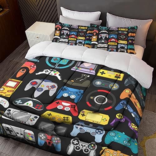 Sunnycitron Gamer Comforter Set Boys Queen