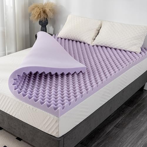 3 Inch Egg Crate Queen Memory Foam Mattress Topper