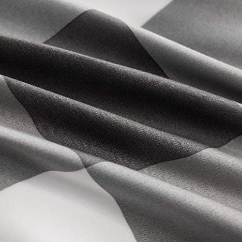 GETIANN Plaid Duvet Cover Set Queen 90x90 1