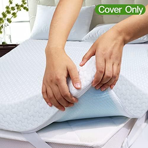 Coldwind Cooling Mattress Cover Queen Size 3 Inch Zippered Encasement