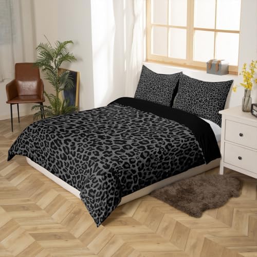 Erosebridal African Cheetah Duvet Cover Set