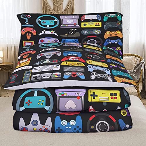 Sunnycitron Gamer Comforter Set Boys Queen