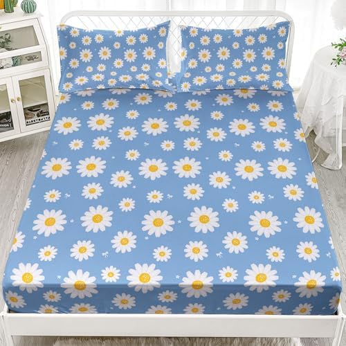 Smell Sunshine Kids Daisy Sheet Set 4Pcs Twin