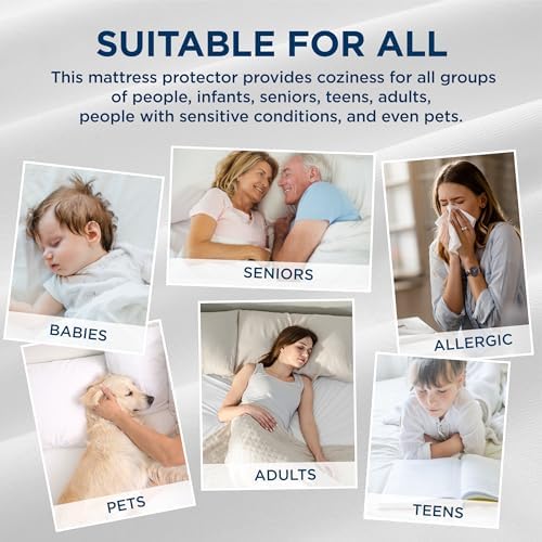 Bedsure Waterproof Mattress Protector Queen Size