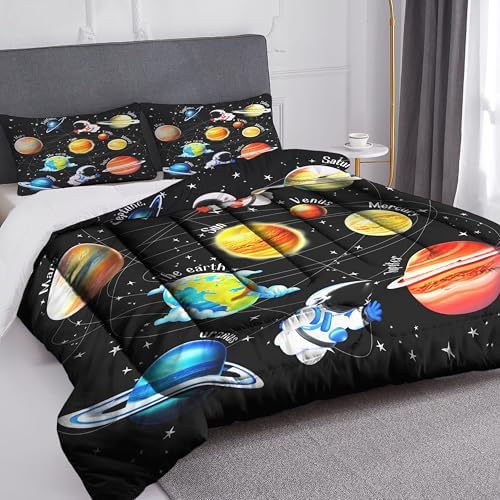 Uyivugmo Kids Galaxy Comforter Set for Boys
