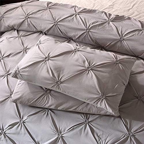 Feelyou King Duvet Cover Set with 2 Pillow Shams 1