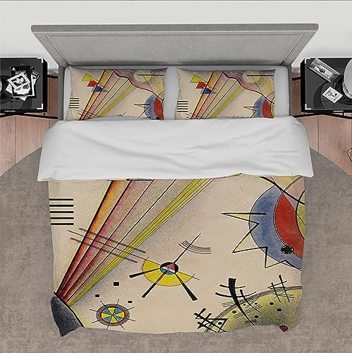 HOBBOY Kandinsky Duvet Cover Set 3 Piece Twin XL