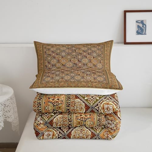 Feelyou Boho Paisley Comforter Set for Kids