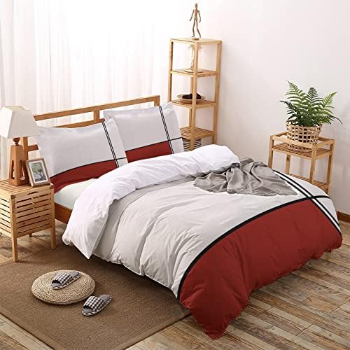 LooPoP 4PCS California King Duvet Cover Set