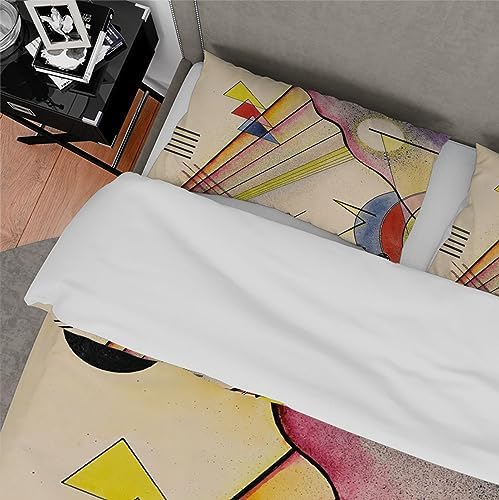 HOBBOY Kandinsky Duvet Cover Set 3 Piece Twin XL
