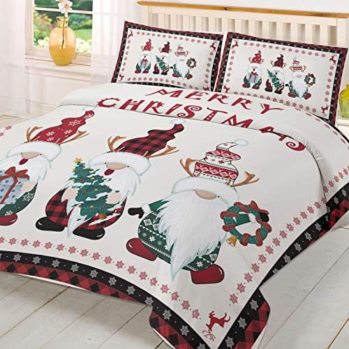 LooPoP Christmas Duvet Cover Set California King 1