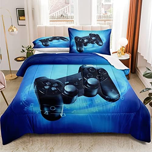 Iris Bedding Gaming Comforter Set for Boys Teens