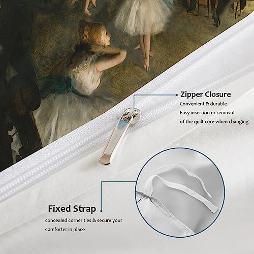 HOBBOY Retro Degas Art Duvet Cover Set 3pc