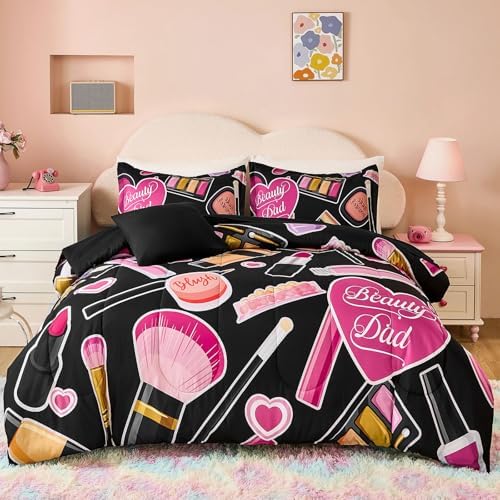 Anibedding Girls Twin Bedding Set 6 Pieces