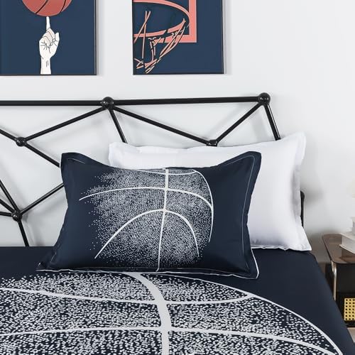 ADASMILE A S Basketball Sheets Queen Size 4 Piece Set