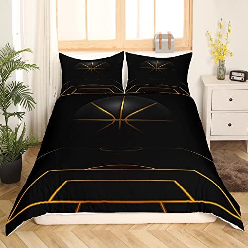 Feelyou Basketball Theme Duvet Cover Set for Kids