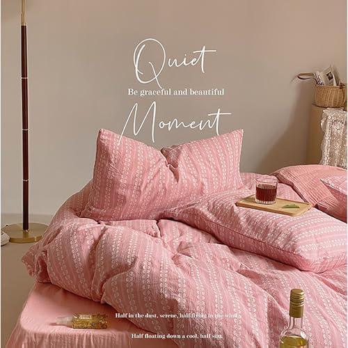 Ultra-Soft 100 Cotton Sheet Set 4-Piece Twin XL Pink