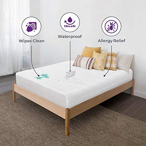 Blissford Vinyl Zippered Queen Mattress Protector