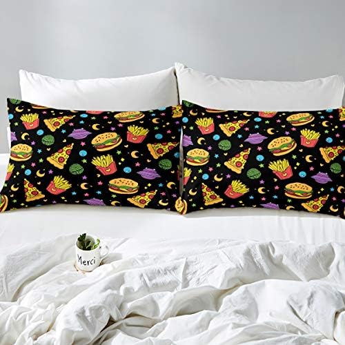 Feelyou Fast Food Bedding Set Twin Size