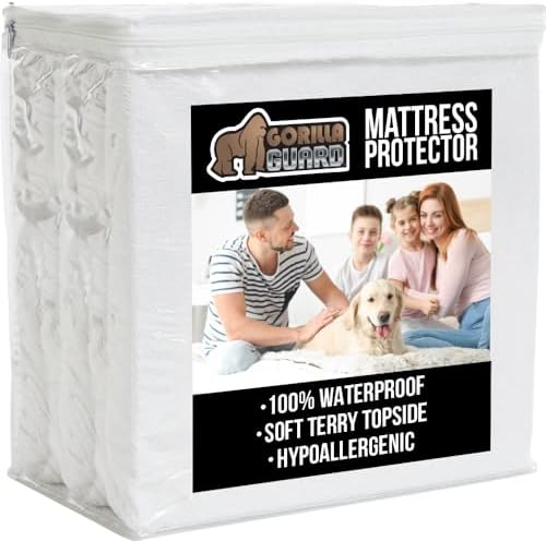 GORILLA GRIP Queen Mattress Protector 100 Waterproof