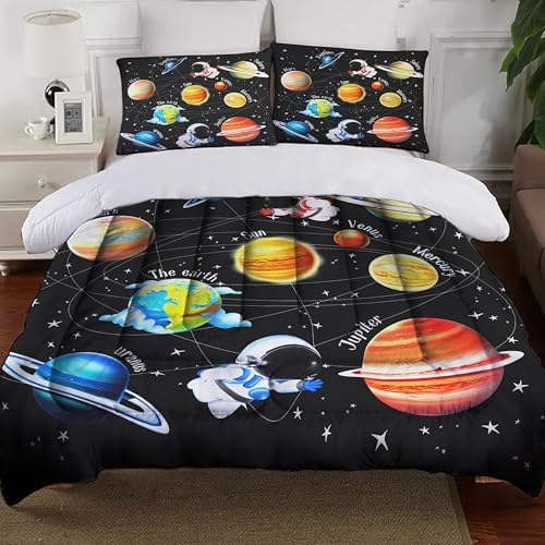 Uyivugmo Kids Galaxy Comforter Set for Boys