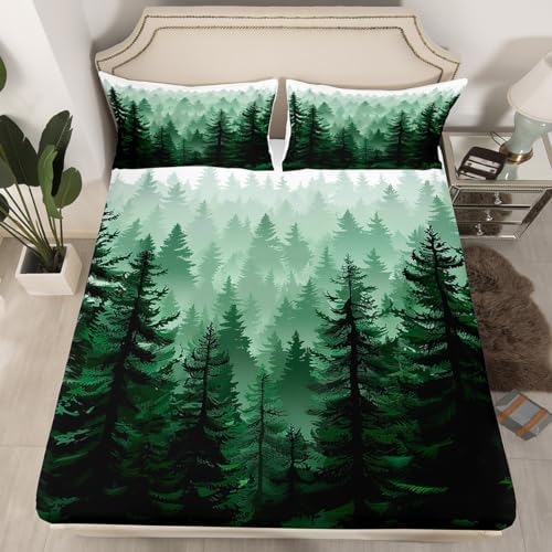 Feelyou Fog Forest Sheets 4Pcs Set