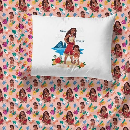 Jay Franco Moana Sheet Set - 4 Piece Kids Full Size Bedding