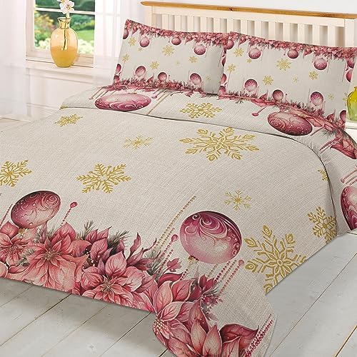LooPoP Christmas Comforter Set California King Size