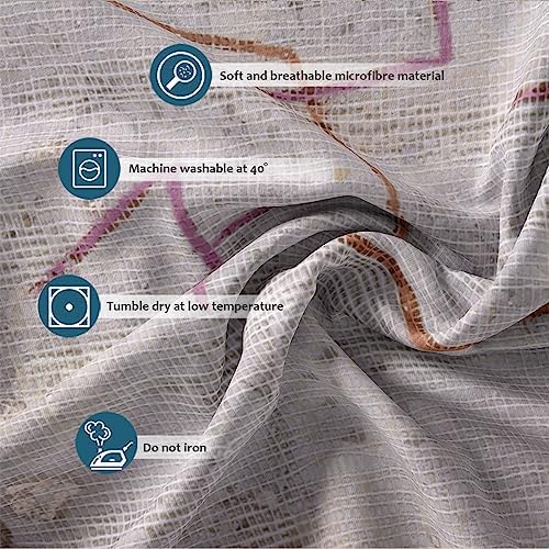 HOBBOY 3pc Bedding Set Twin XL Paul Klee Duvet Cover