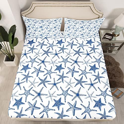 Feelyou Starfish Bedding Sheet Set for Kids