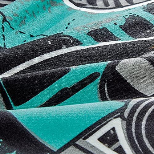 Chezmoi Collection Monster Truck Comforter Set Twin Size 3-Piece