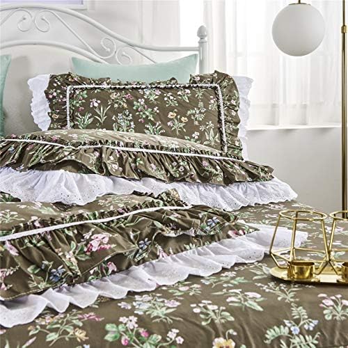 FADFAY Shabby Floral Duvet Cover Set Twin XL