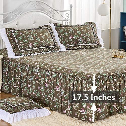 FADFAY Shabby Floral Duvet Cover Set Twin XL