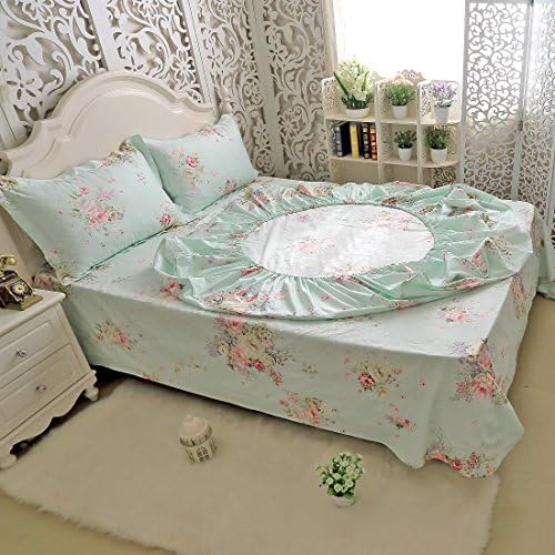 FADFAY 7Pcs Twin Size Cotton Duvet Cover Set with Pillowcases